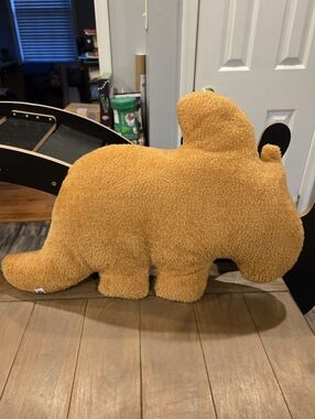 Brachiosaurus Dinosaur Nugget Plush Pillow